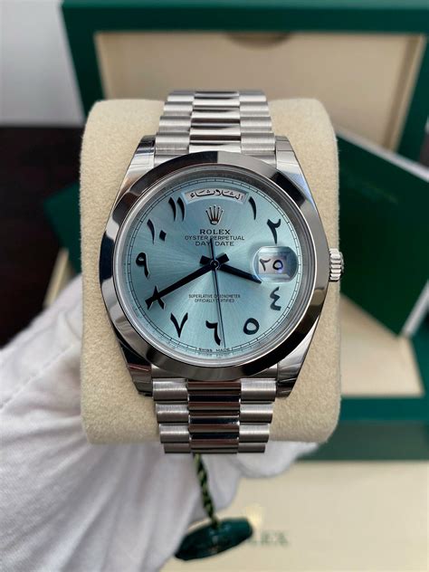 rolex arabic edition price|rolex 40 day date arabic.